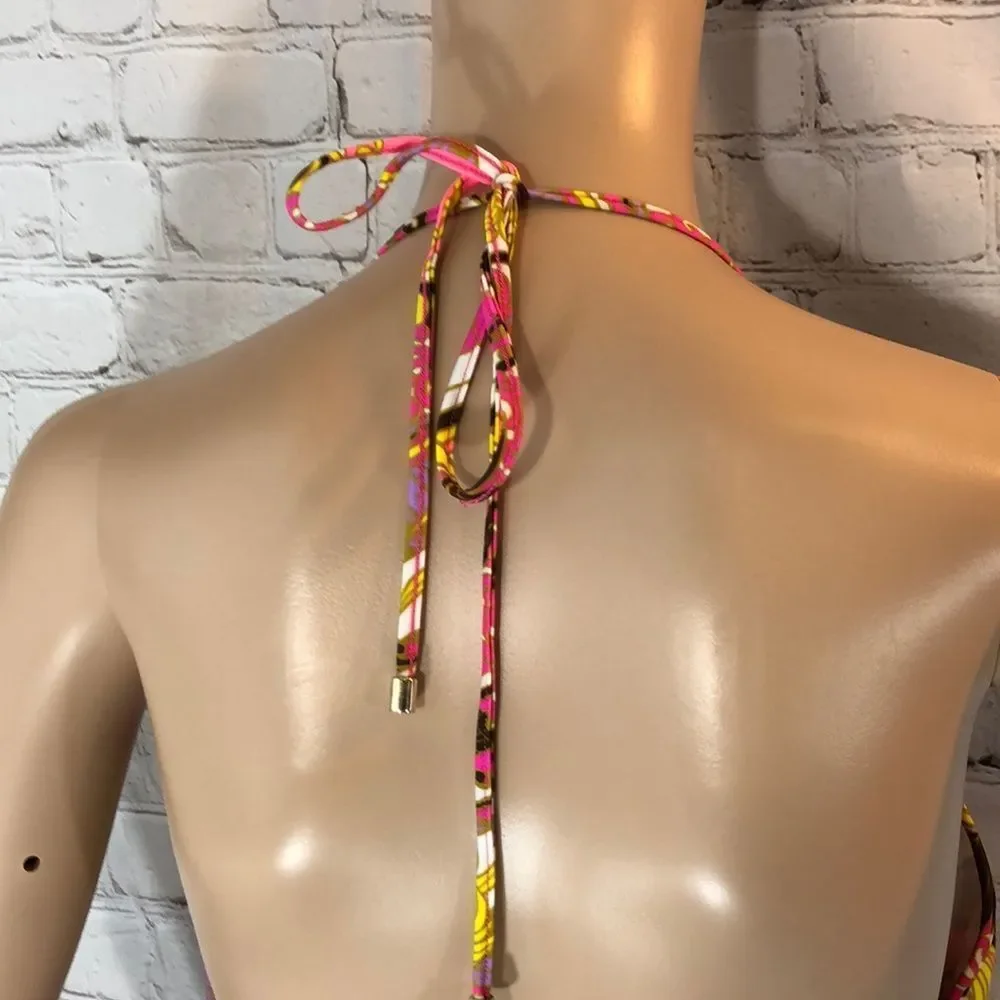 Milly Cabana Acapulco Plunge Maillot Swimsuit - Picture 7 of 16